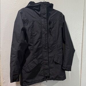 Black Women's Hooded Jacket